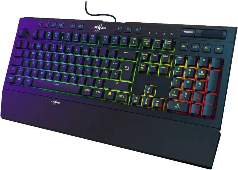 uRage 217826 Gaming-KB Exodus 900 Mechan., Rot