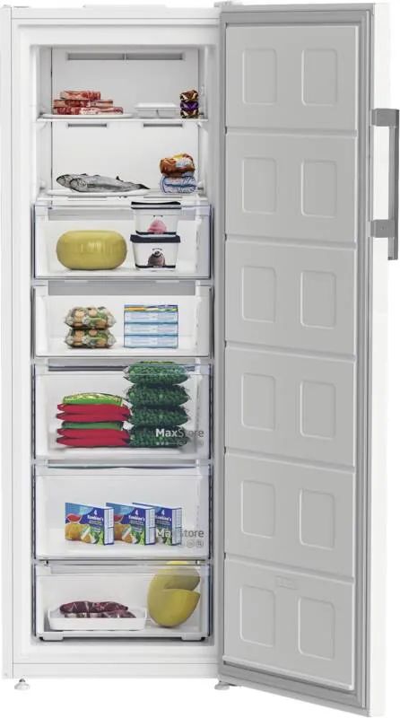 Beko B5RFNE294W Stand Gefrierschrank, Weiß