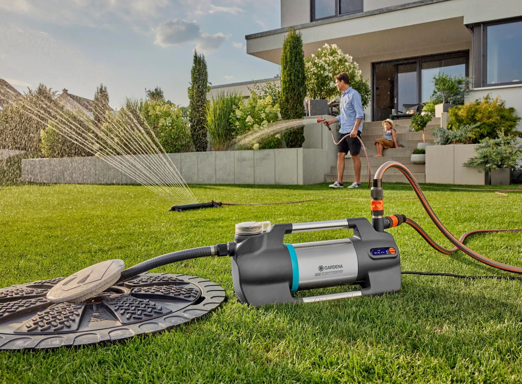 Gardena Gartenpumpe 6500 SilentComfort