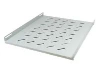 ALLNET 19"Schrank zbh. Fachboden fest T750/B472/H46mm Lichtgrau für SNB-Serie