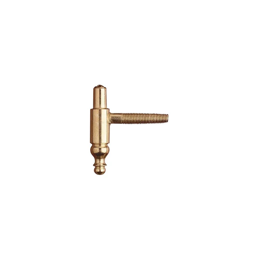 OTLAV Einbohrband Rahmenteil Typ 190, Band ø 13 mm, Stahl vermessingt