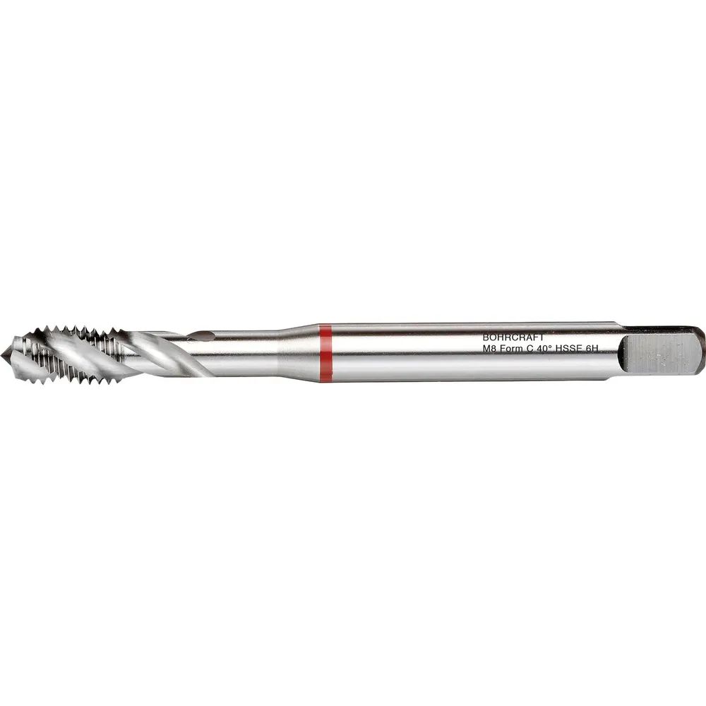 BOHRCRAFT Maschinengewindebohrer 40º RSP DIN371 M3 verstärkter Schaft Rotring