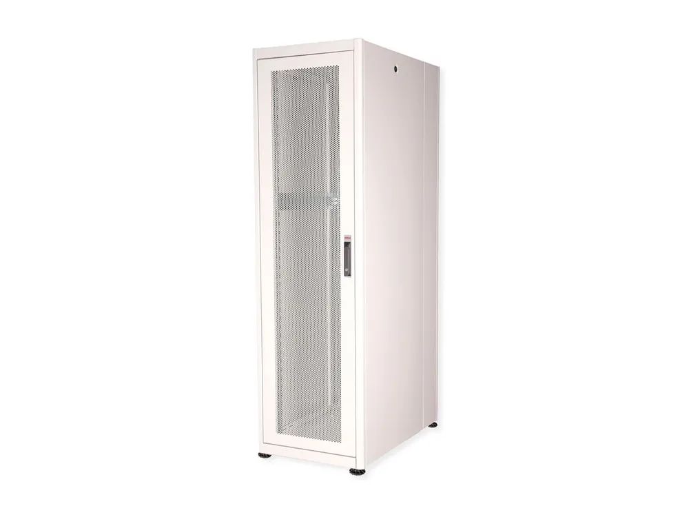 ROLINE Basic - Schrank Netzwerkschrank - perforierte Tür, 600x1000 BxT - RAL 7035, Hellgrau - 42HE - 48.3 cm (19")