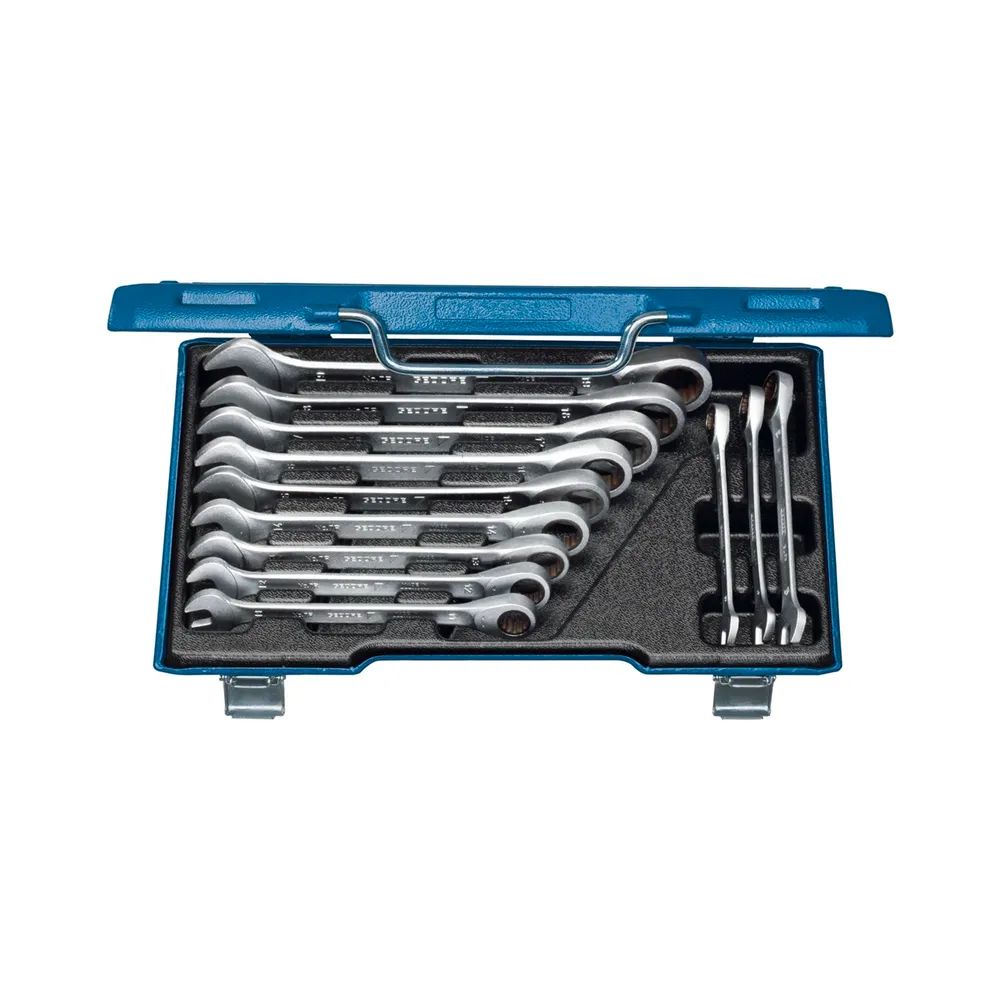 GEDORE Maulschlüssel-Satz mit Ringratsche 7R 8-19 mm 12-teilig
