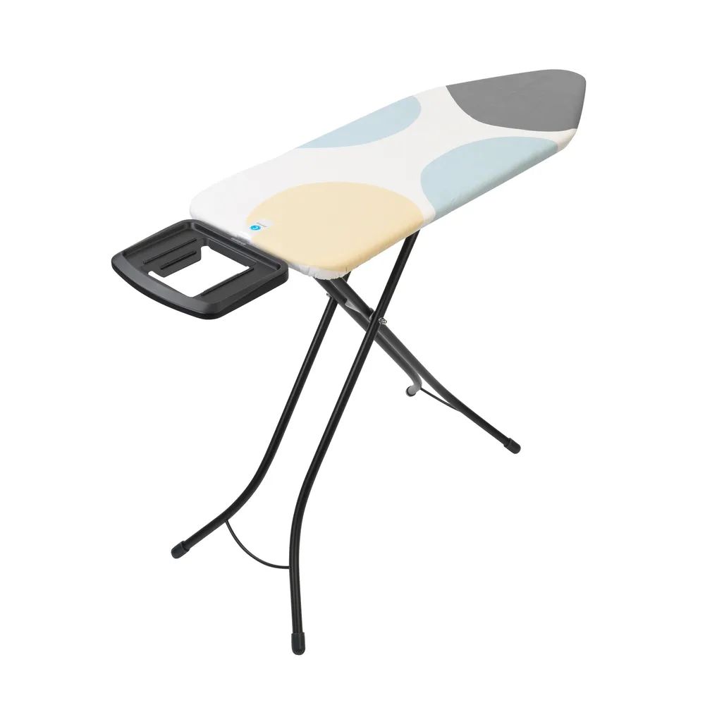 Brabantia Bügeltisch C, 124x45cm, Dst-Mulde Solide - Spring Bubbles