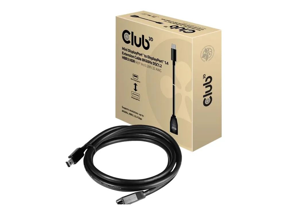 Club 3D DisplayPort-Verlängerungskabel - Mini DisplayPort (M)