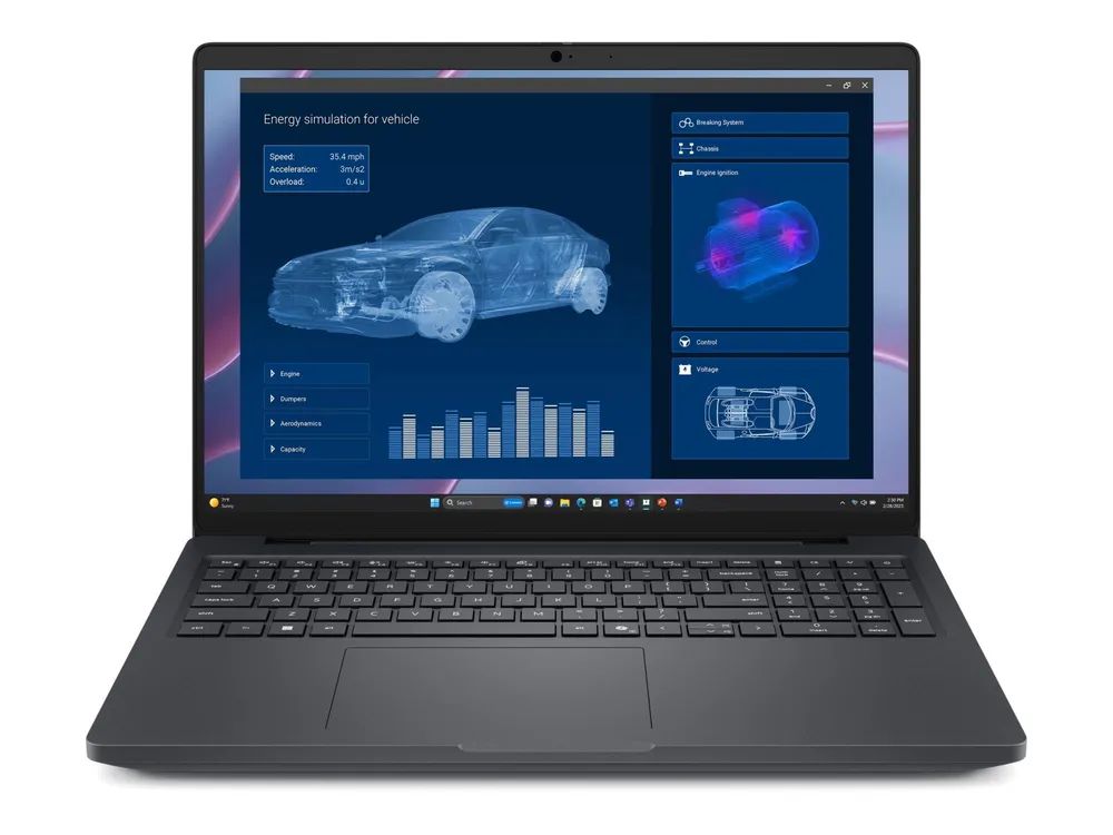 Dell Pro Max 16 MC16255 - AMD Ryzen AI 7 PRO 350 - Win 11 Pro - RTX PRO 500 Blackwell - 32 GB RAM - 512 GB SSD SED, NVMe - 40.646 cm (16")