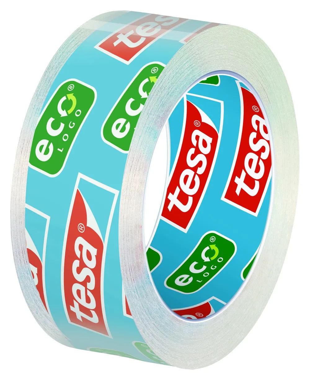 tesa® Klebefilm ECO&CLEAR 10m x 15mm, Doppelpack mit Abroller