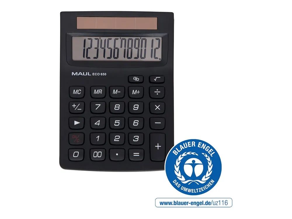 Jakob Maul GmbH Maul ECO 650 - Taschenrechner - 12 Stellen