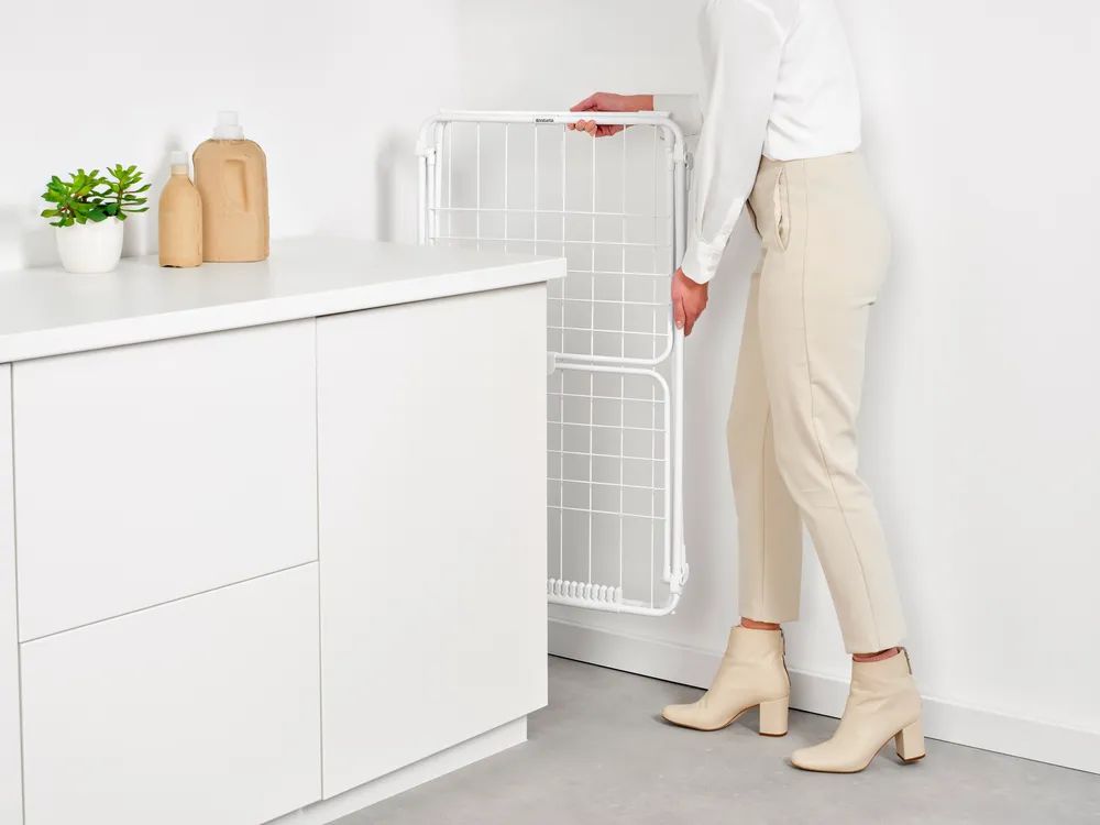 Brabantia HangOn Wäsche- und Kleiderständer, 18 m - White