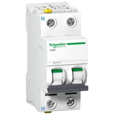SCHNEIDER ELECTRIC Leitungsschutzschalter iC60H, 1P+N, 4A, C Charakteristik
