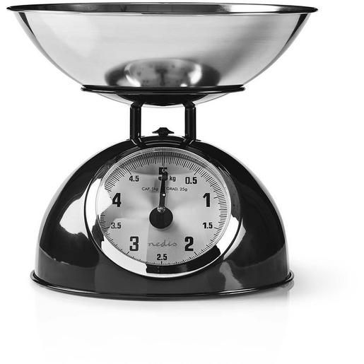 Nedis KÜCHENWAAGE ANALOG 5KG / NEDIS...|KASC110BK||5412810286645