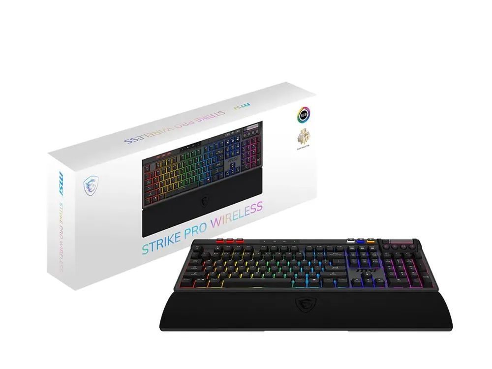 MSI Strike Pro W Silent DE Keyboard Black