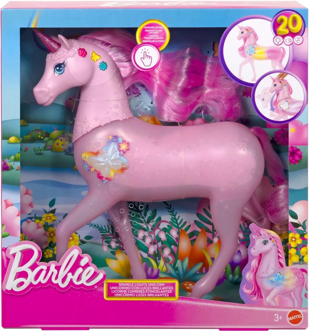 Mattel GmbH BRB funkelnd leuchtendes Einhorn
