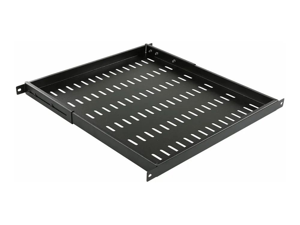 Lanview by Logon - Rack - Regal - D=470 mm, adjustable side arm - Schwarz, RAL 9005 - 0.5U - 48.3 cm (19")
