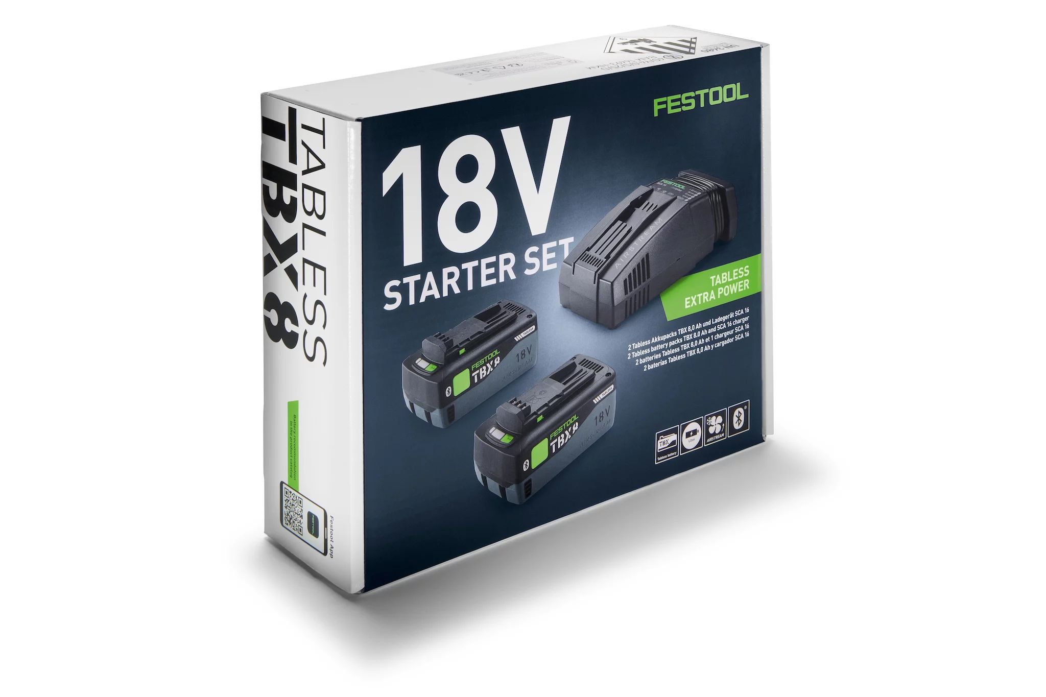 Festool 18V 2xTBX8/SCA16