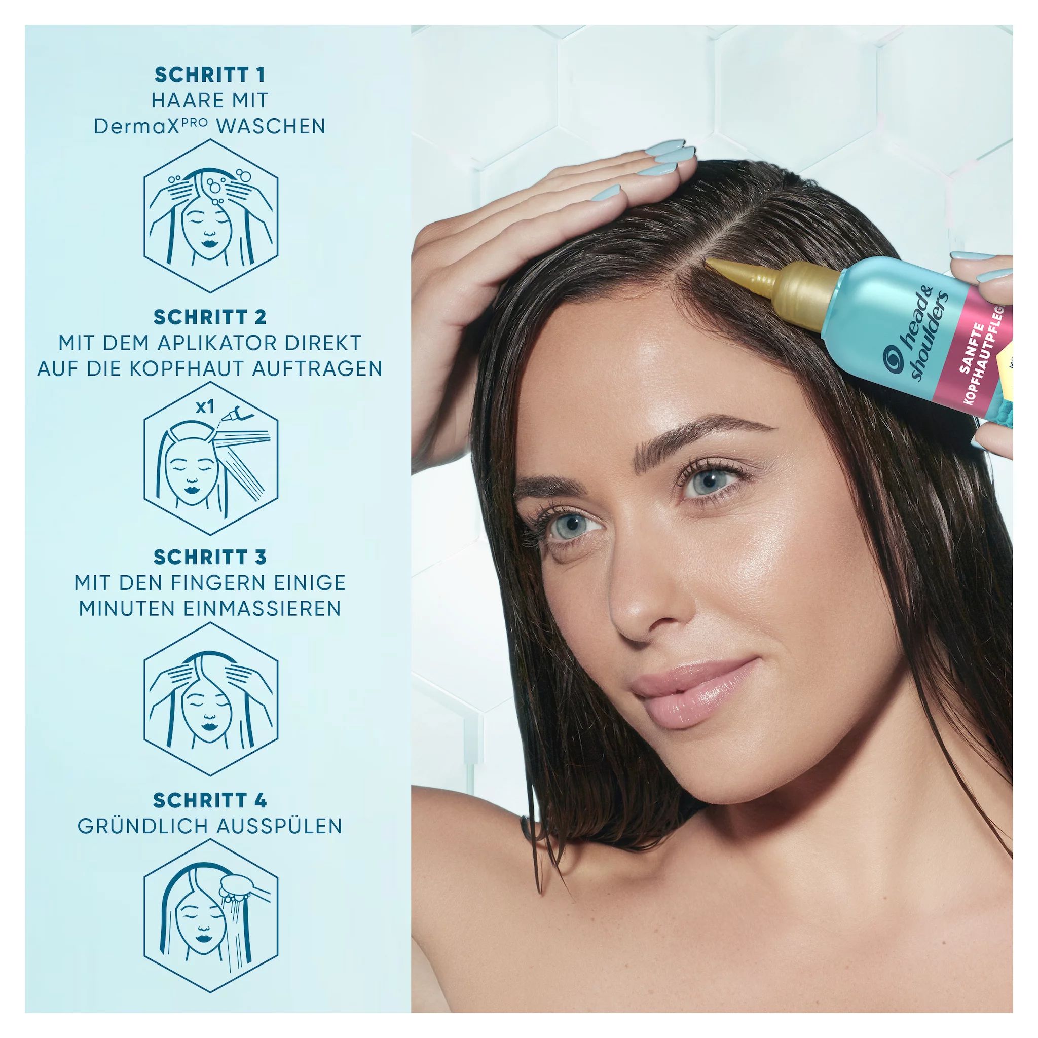 Head & Shoulders Derma x Pro Kopfhautmaske Sanfte Kopfhautpflege