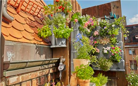 Gardena NatureUp! Wandhalterung Ecke