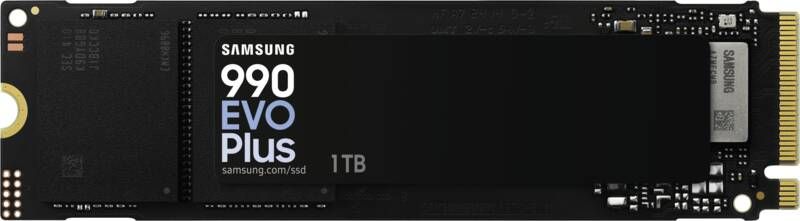 Samsung 990 EVO Plus MZ-V9S1T0 - SSD - verschlüsselt - 1 TB - intern - M.2 2280 - PCIe 5.0 x2 (NVMe)