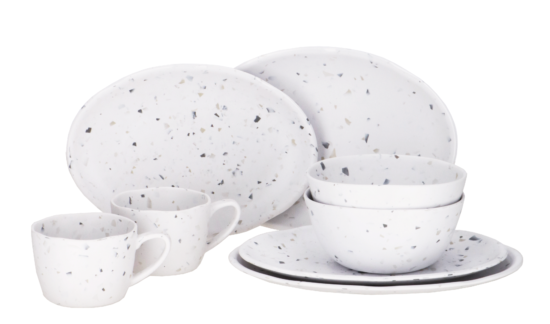 Travellife Geschirrset SORIA terrazzo