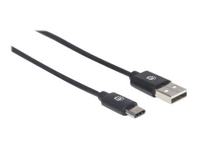 Manhattan USB-C to USB-A Cable, 3m, Male to Male, 480 Mbps (USB 2.0)