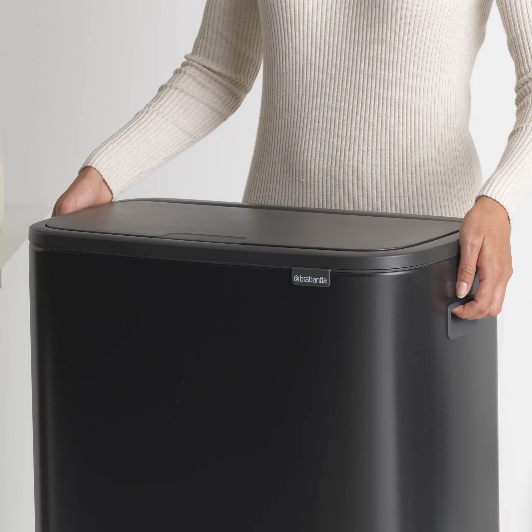 Brabantia Bo Touch Bin 2 x 30L mit 2 Kunststoffeinsätzen