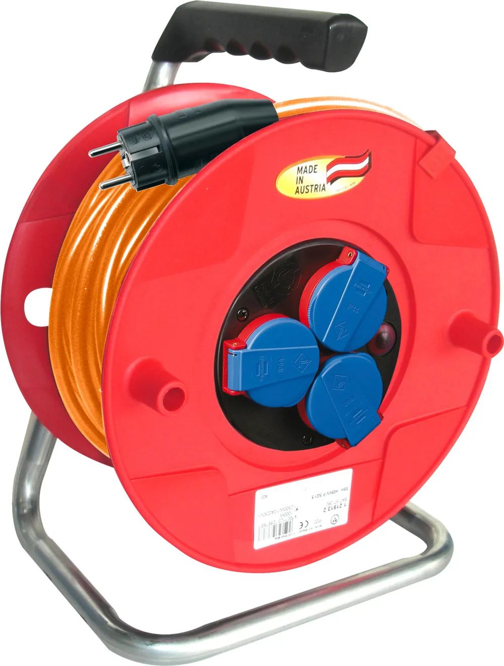 Brennenstuhl BAT Kabeltrommel 260 Rot IP44