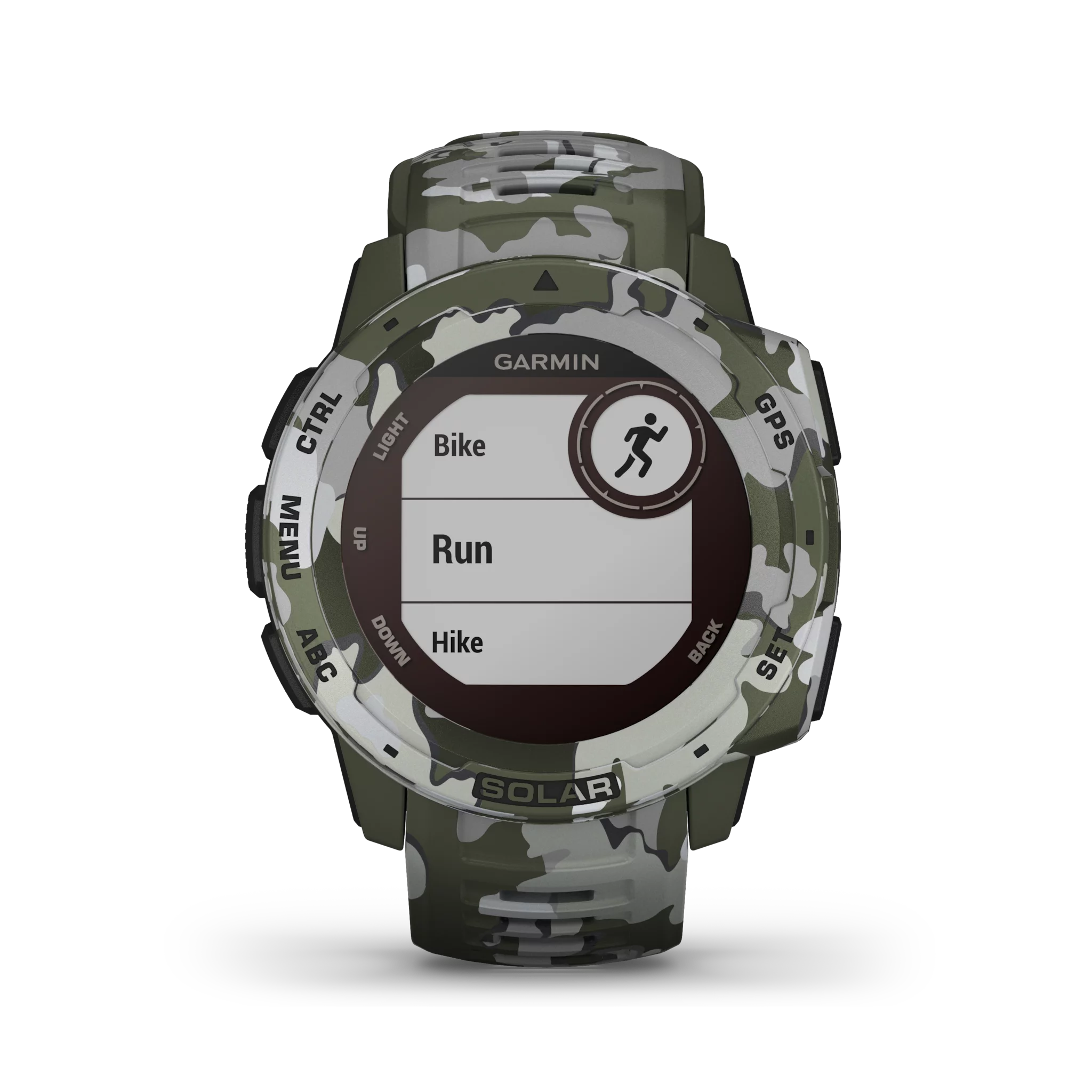 Garmin Instinct Solar – Camo, Grün