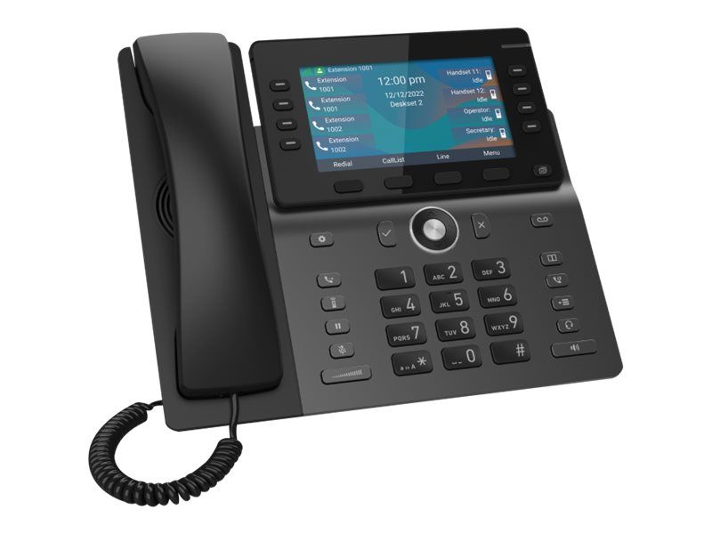 Snom M58 - Schnurloses Erweiterungstelefon - mit Bluetooth-Schnittstelle mit Rufnummernanzeige