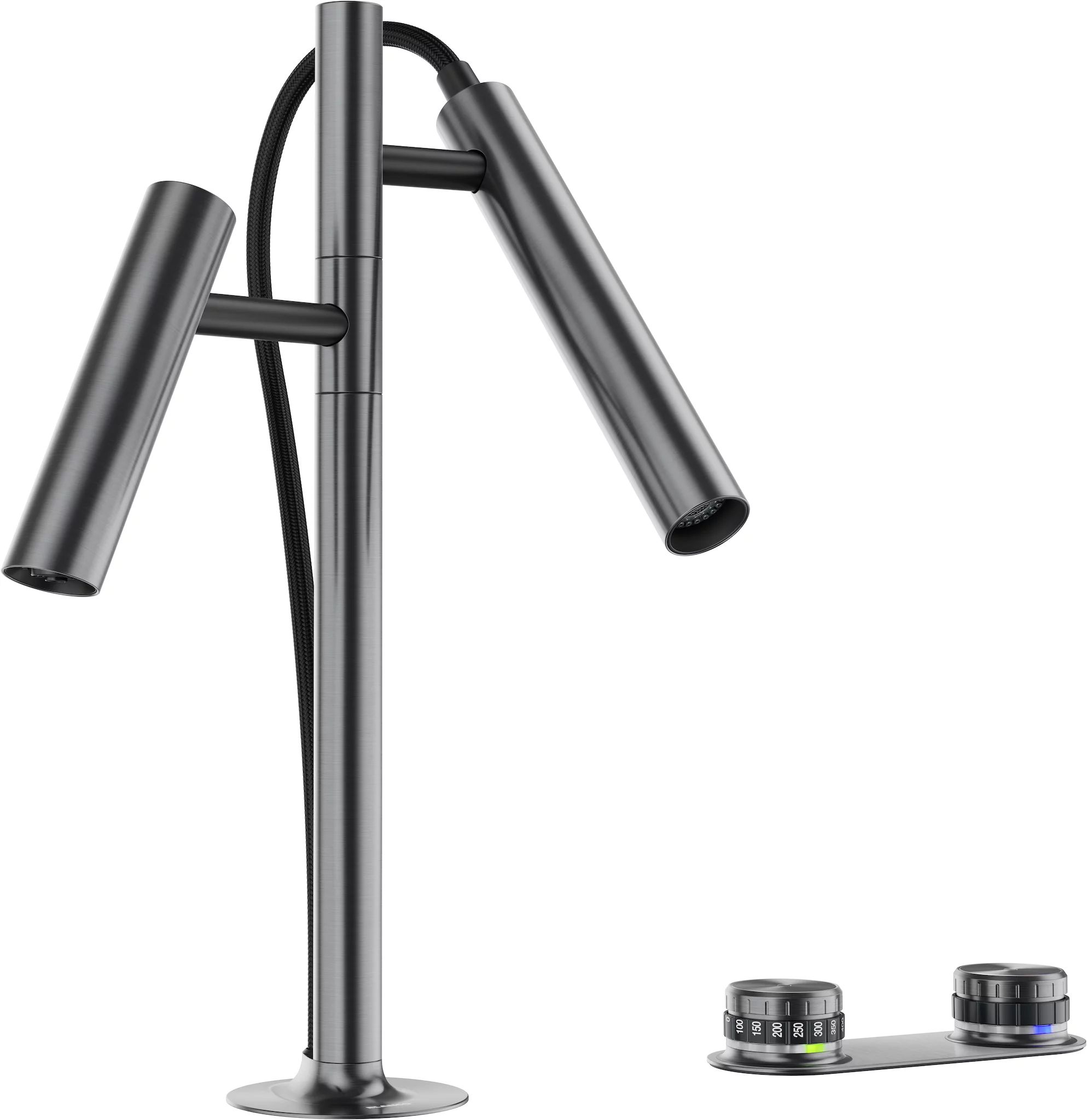 BLANCO CHOICE LUNEOO-S AC HD satin dark steel