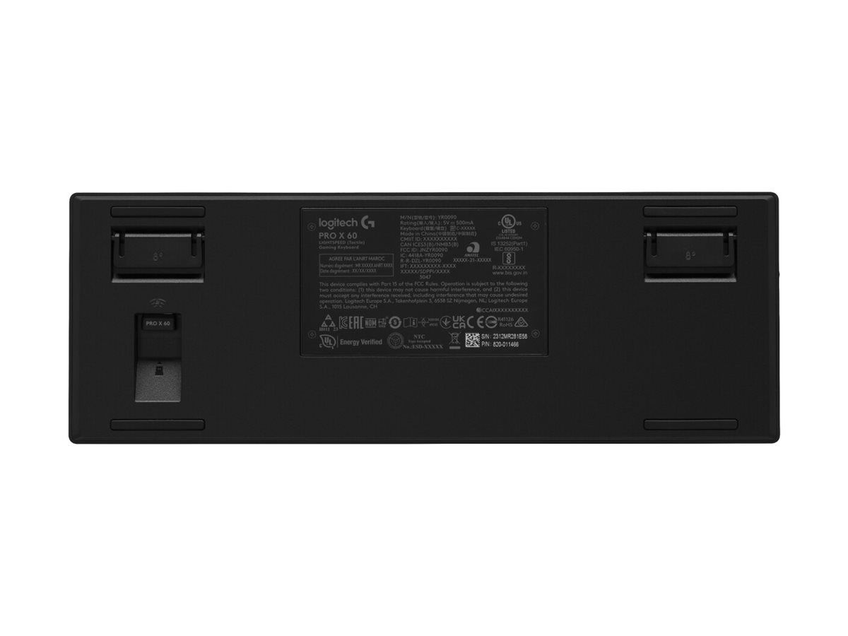 Logitech G PRO X 60 - Tastatur - 60% - TKL - Hintergrundbeleuchtung