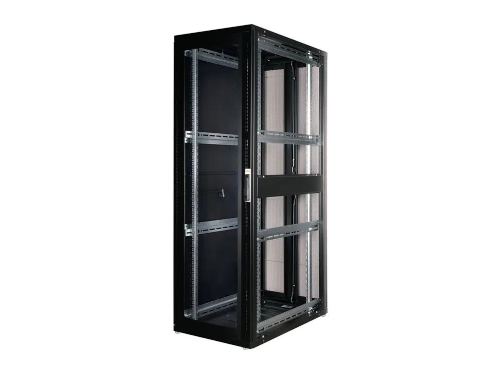 ROLINE Schrank Netzwerkschrank - RAL 9005, Jet Black - 42HE - 48.3 cm (19")