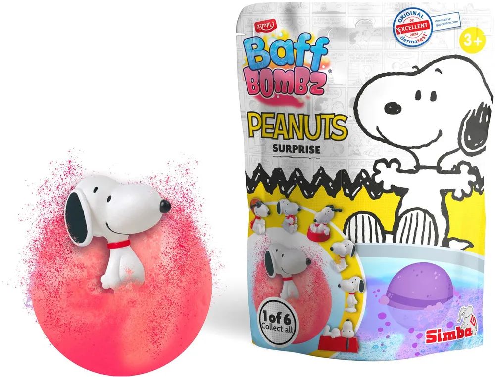 Simba Toys GmbH & Co.KG Baff Bombz Peanuts Surprise