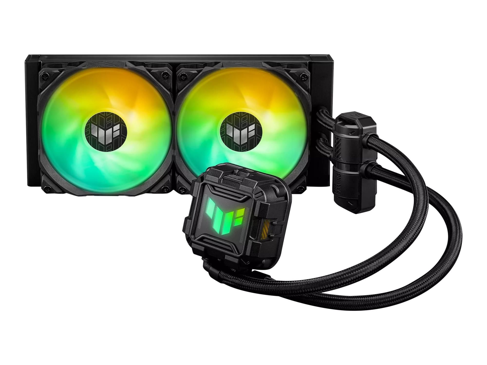 ASUS TUF Gaming LC 240 II ARGB - Prozessor-Flüssigkeitskühlsystem - Kühlergröße: 240 mm - (für: AM4, LGA1200, LGA1700, AM5, LGA115x Socket)
