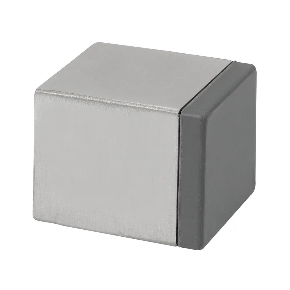 FONDERIA MARCHESI S.P.A.  MARCHESI Wandtürpuffer - 25 x 25, Länge 30 mm, Edelstahl matt