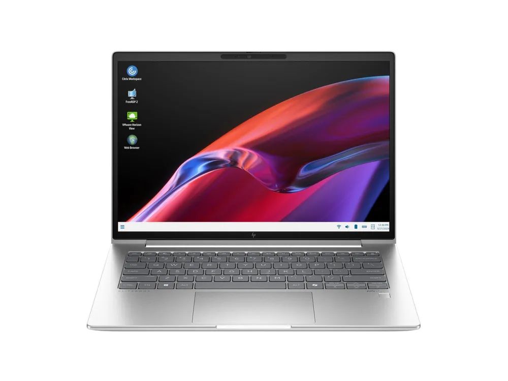 HP Elite Mobile Thin Client mt645 G8 - 180°-Scharnierdesign - AMD Ryzen 3 7335U / 3 GHz - HP ThinPro - Radeon 660M - 8 GB RAM - 256 GB SSD NVMe - 35.6 cm (14")