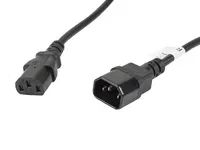 Lanberg CA-C13E-11CC-0050-BK - 5 m - C13-Koppler - C14-Koppler