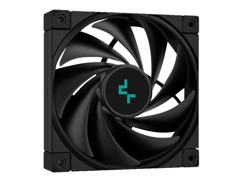 Deepcool AK500 ZERO DARK - Prozessor-Luftkühler - High-Performance - (für: LGA1155, LGA2011, LGA1150, LGA2011-3, LGA1151, AM4, LGA2066, LGA1200, LGA1700, AM5)