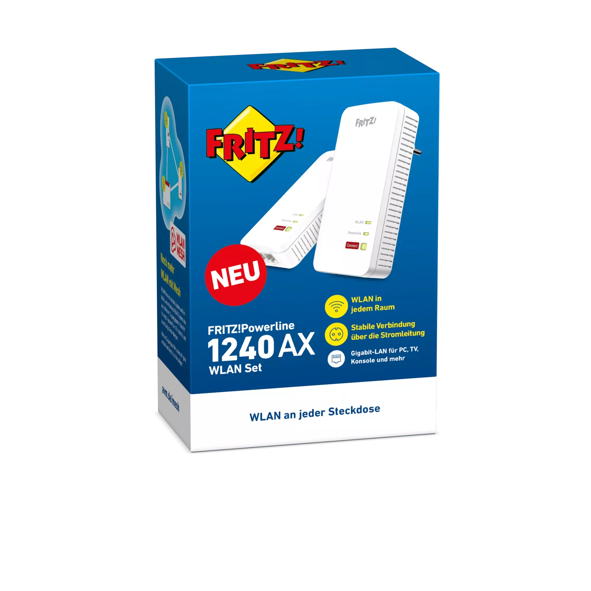 FRITZ!Powerline 1240 AX WLAN Set Open-Box