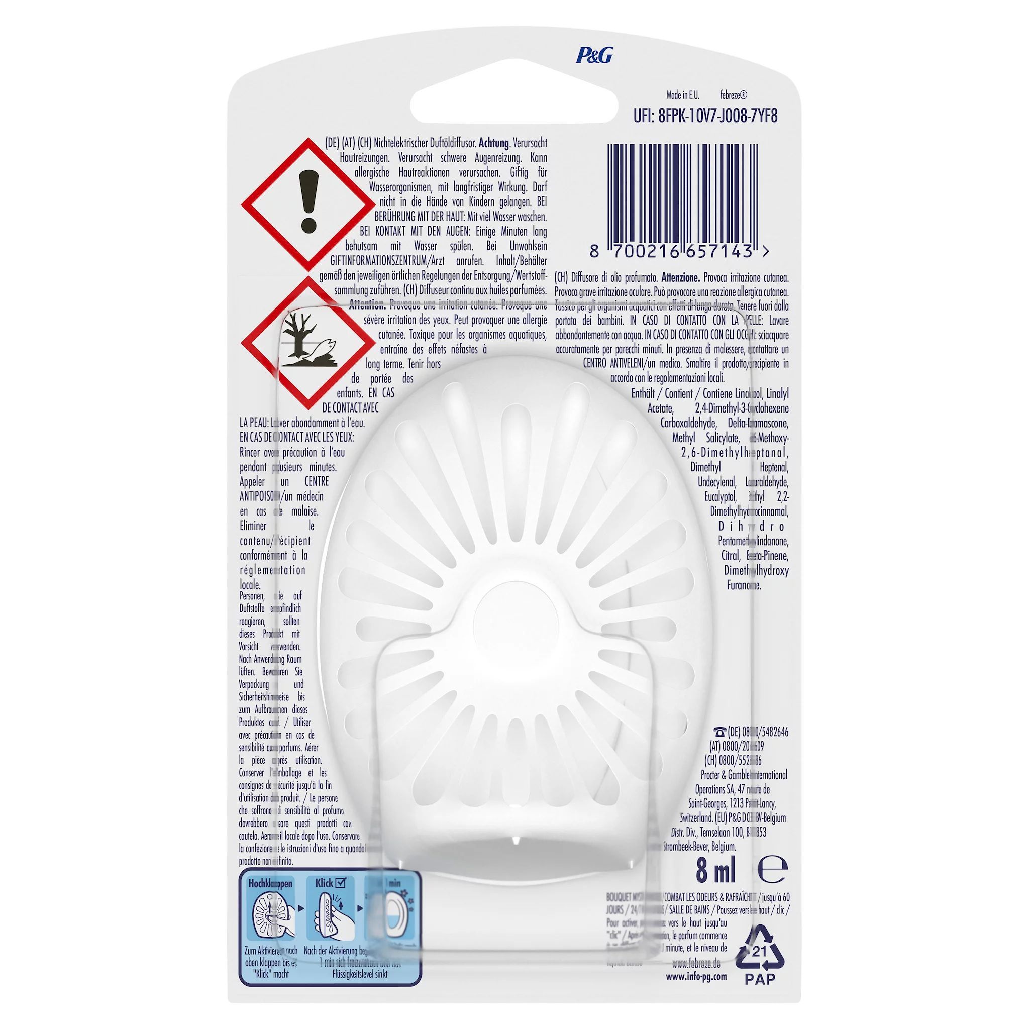 Febreze Bad Lufterfrischer Lenor Amethyst