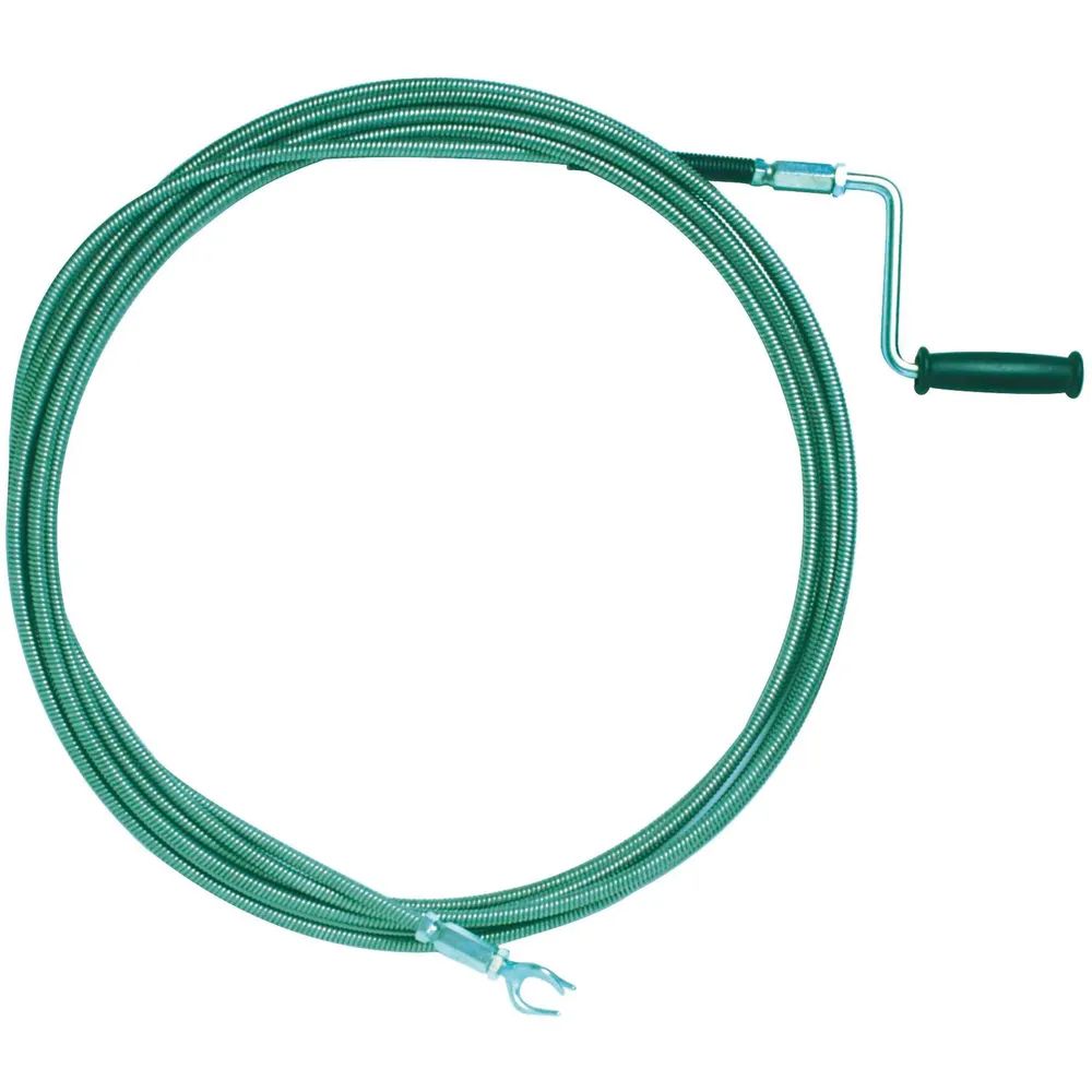 Dönges GmbH & Co.KG  Rohrreinigungswelle mit Kurbel ø 8 mm Länge 5 m