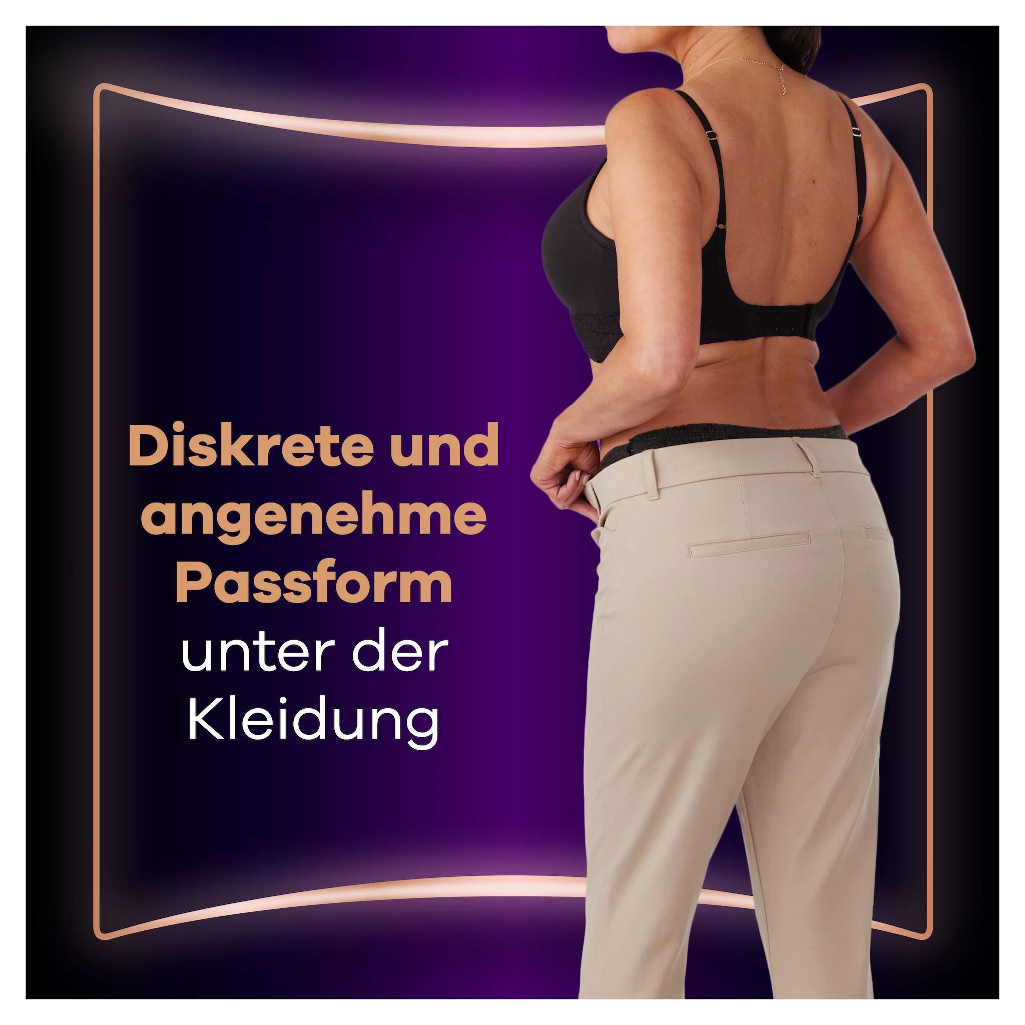 always Discreet Boutique Inkontinenz Pants Black M 9St