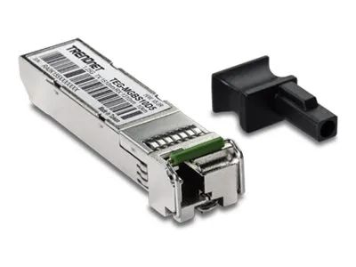 TRENDnet TEG MGBS10D5 - SFP (Mini-GBIC)-Transceiver-Modul - 1GbE - 1000Base-LX - LC - bis zu 10 km - 1550 (TX)