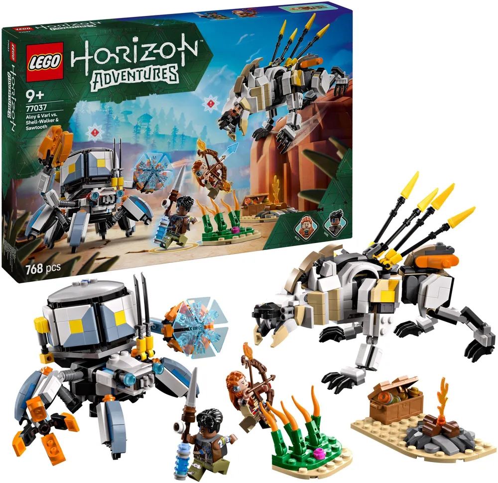 LEGO 77037 - Horizon Adventures - Aloy und Varl vs. Panzerwanderer