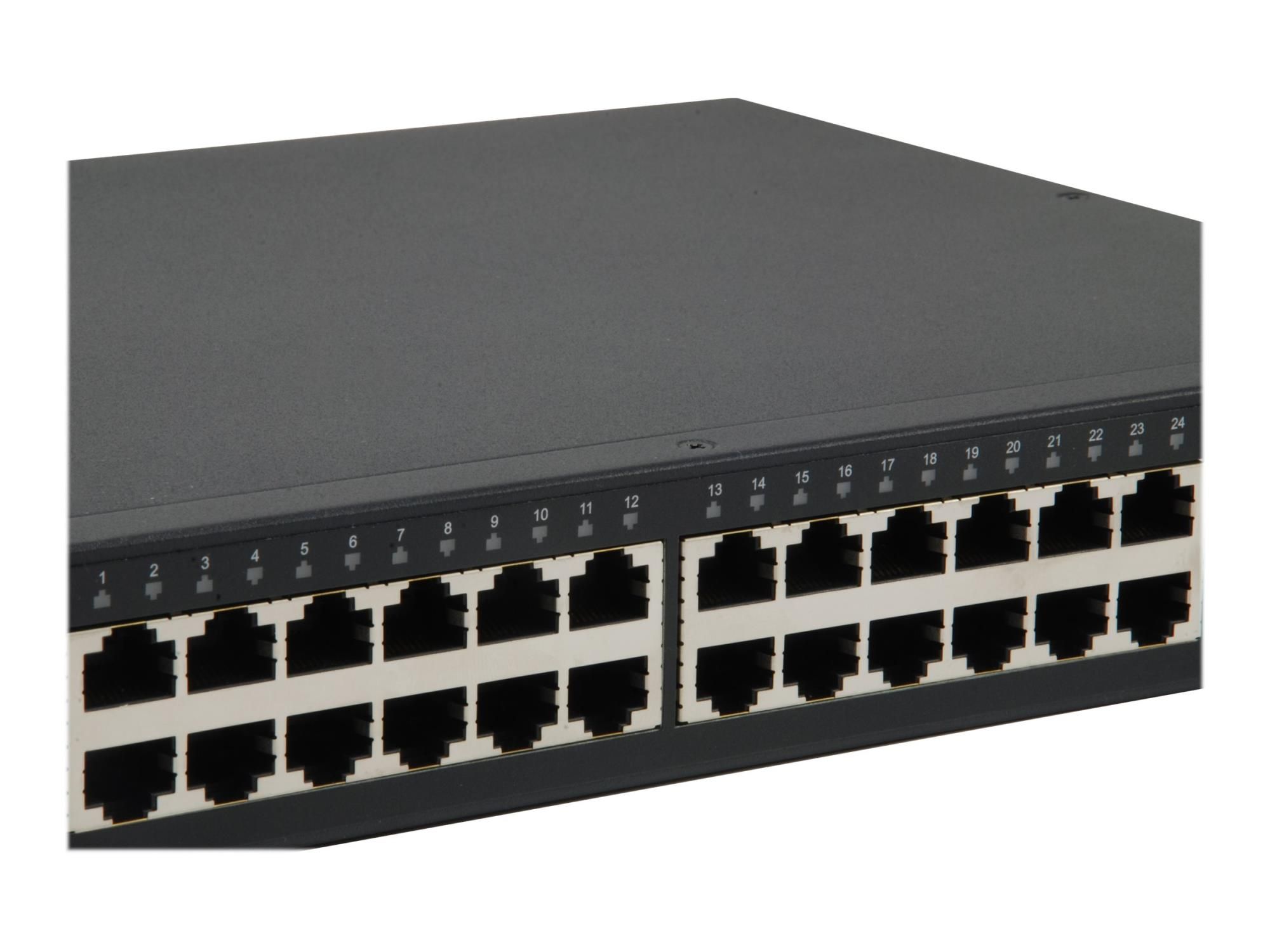LevelOne GTL-2661 - Switch - 24 x 10/100/1000 + 2 x 10 Gigabit SFP+