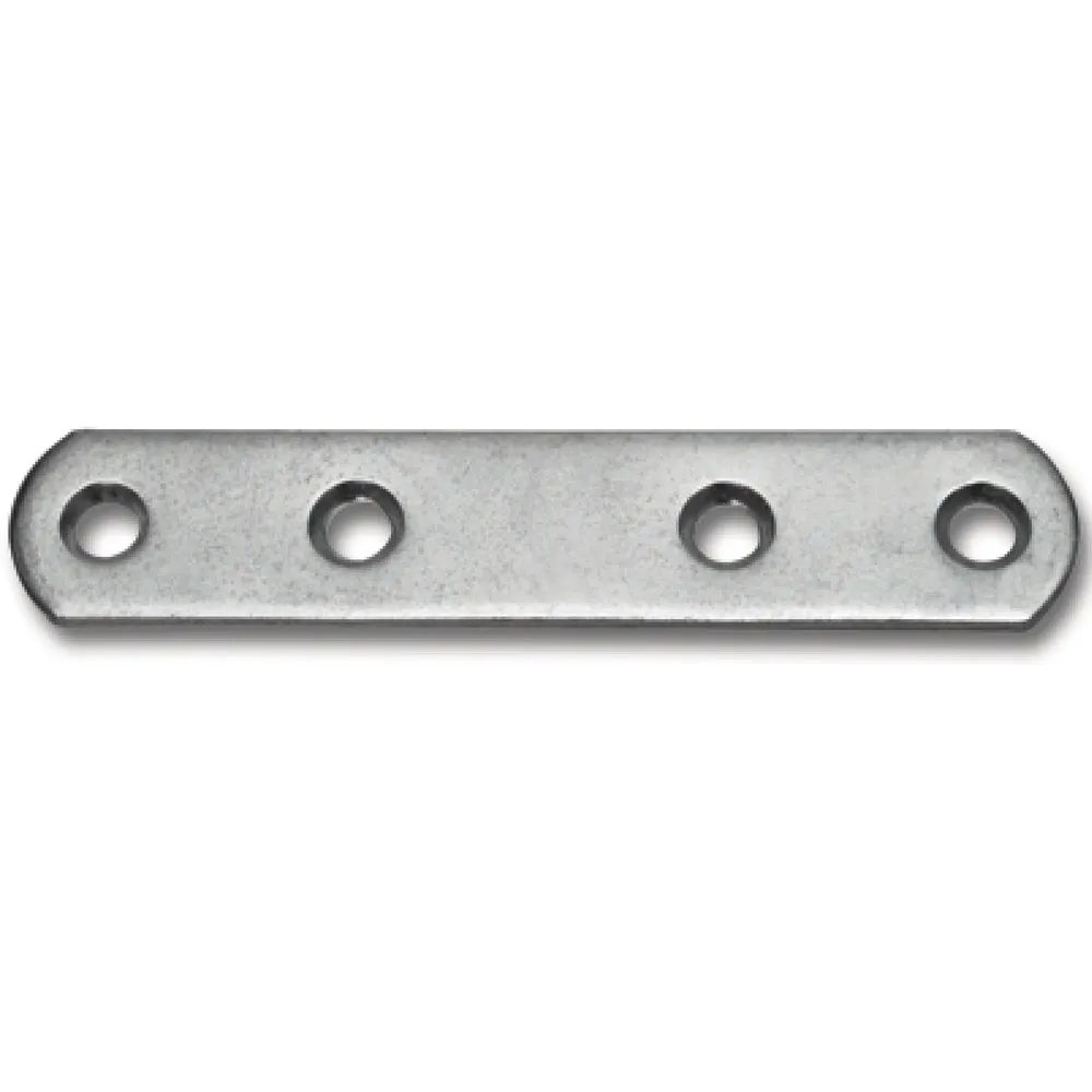 Hilber Beschläge GesmbH Beschläge unde Metallwarenerzeugung Verbindungsplatte, L 80, B 14, Materialstärke 2, Stahl verzinkt