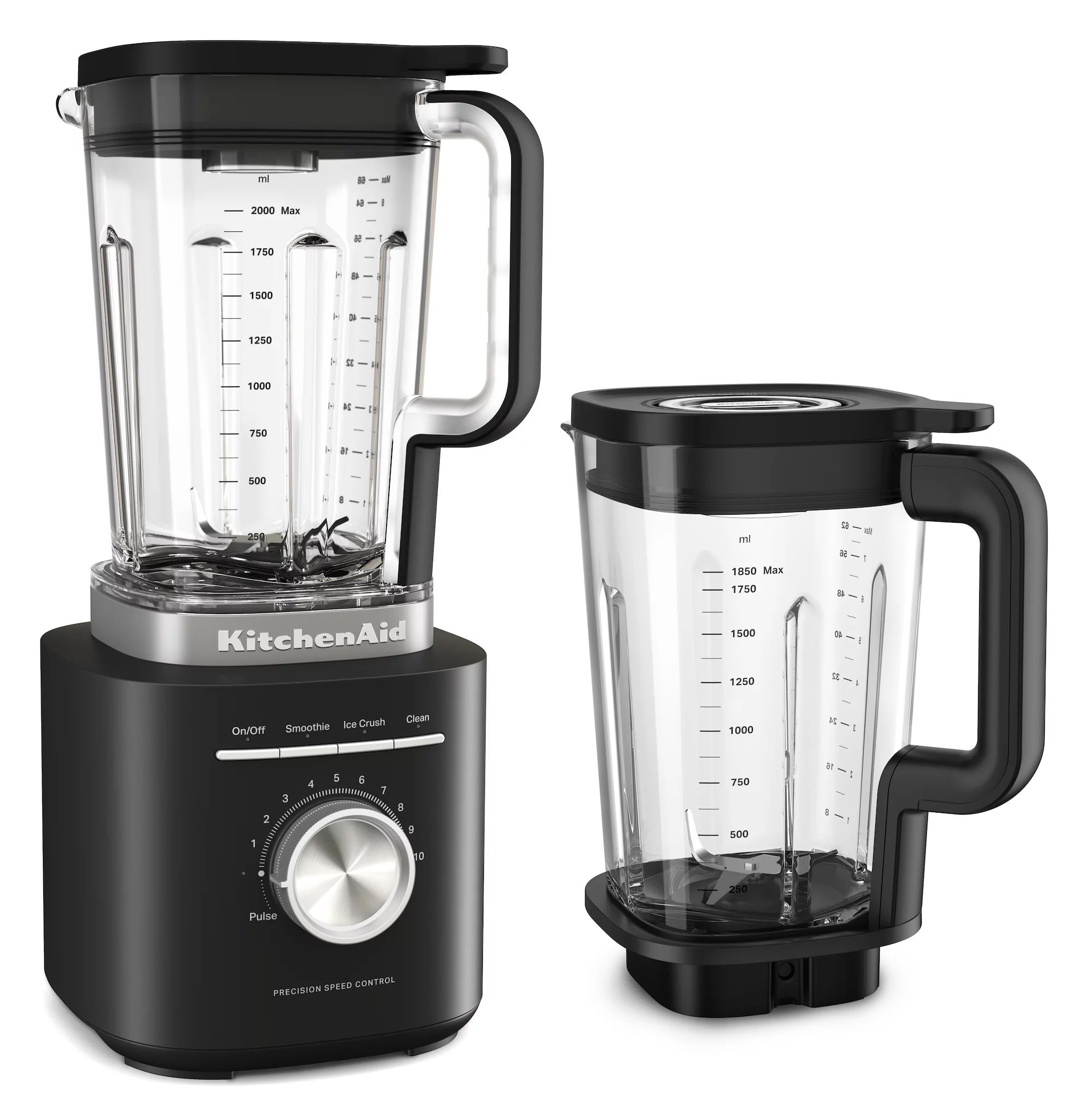 KitchenAid 5KSB2073EBM, Mattschwarz