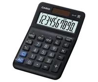 Casio MS-10F - Desktop - Einfacher Taschenrechner - 10 Ziffern - Batterie/Solar - Schwarz