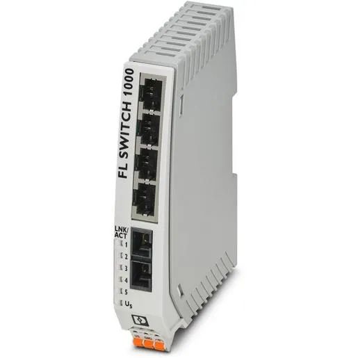 Phoenix SWITCH 4TP-RJ45 / 1LWL-PORT 1 / PHOENI FL SWITCH 1004N-FX 1084159