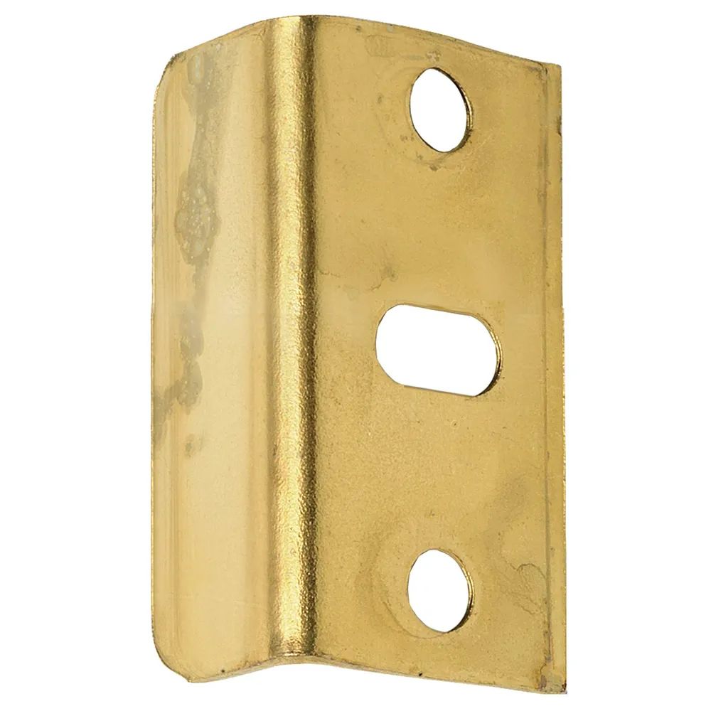 Hilber Beschläge GesmbH Beschläge unde Metallwarenerzeugung Winkelschließblech 30x11x11 mm, Stahl vermessingt